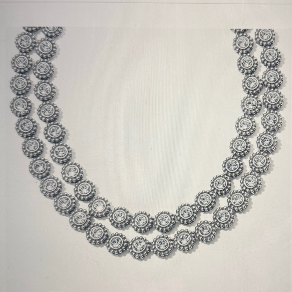 Twinkle Double Link Necklace.  NWOT